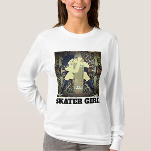 Camisetas SKATER CHICA SKATEBOARDING