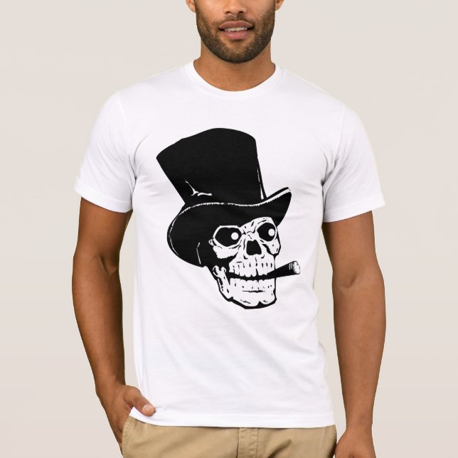 Camisetas SKULL FUMADORAS (Anverso)