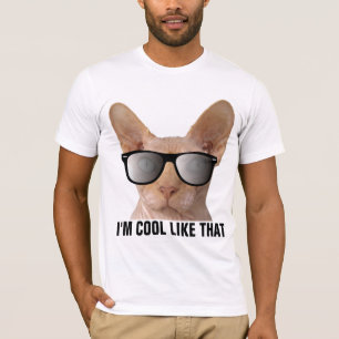 Camisetas Sphynx Sairless Cat (GUAY COMO ESA)