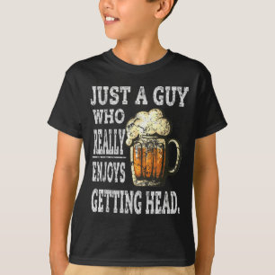 Camisetas sucias de cerveza para hombres humor adu
