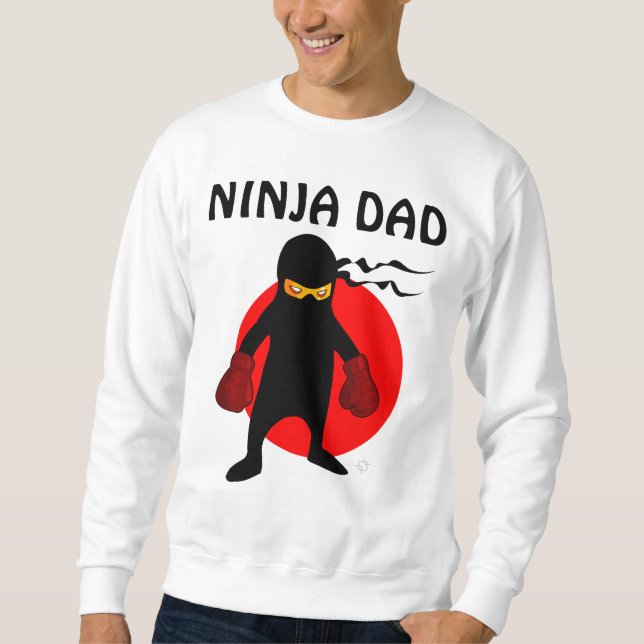 Camisetas, sudaderas y patatas fritas de NINJA DAD (Anverso)