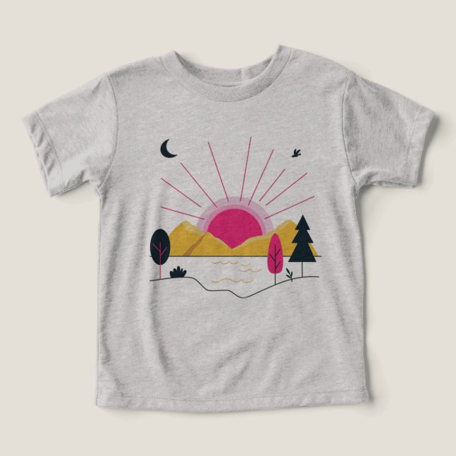Camisetas Sunshine Artdesign a la moda (Diseño delantero )
