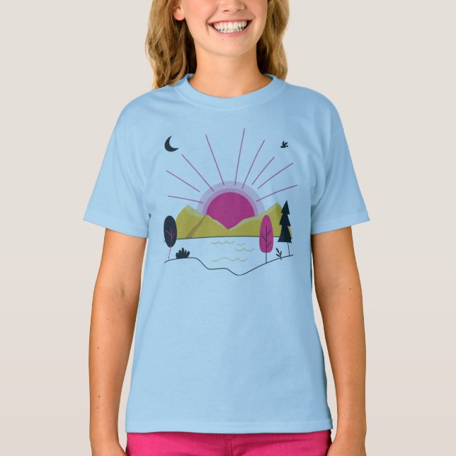 Camisetas Sunshine Artdesign a la moda (Anverso)