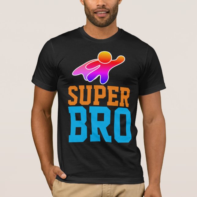 Camisetas SUPER BROTHER SUPERHERO (Anverso)