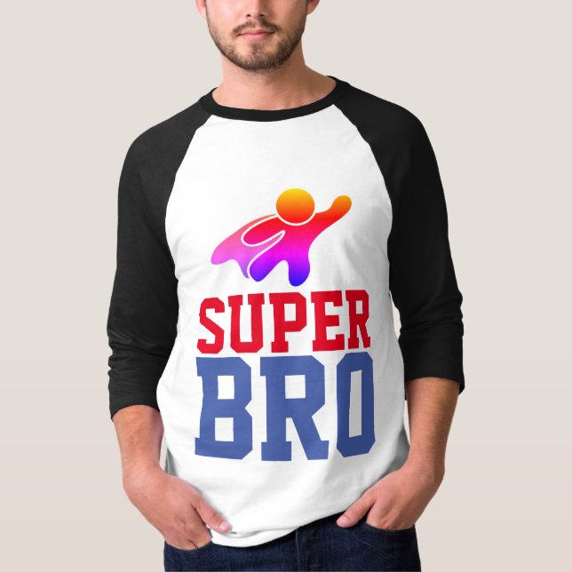 Camisetas SUPER BROTHER SUPERHERO (Anverso)