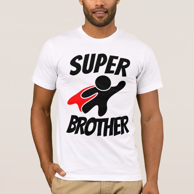 Camisetas SUPER HERMANO (Anverso)