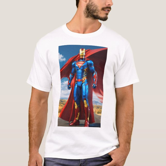 Camisetas Super Hero Iluminadas (Anverso)