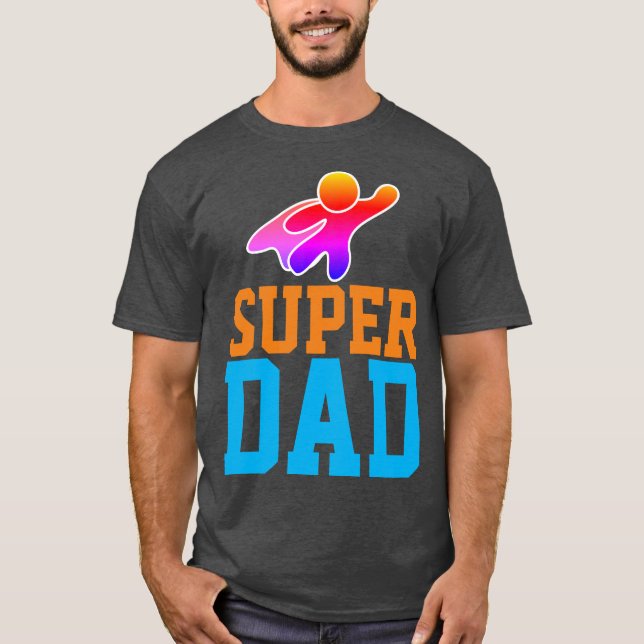 Camisetas SUPER PAPÁ (Anverso)