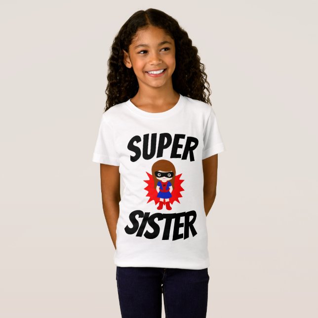 Camisetas SUPER SISTER (Anverso completo)