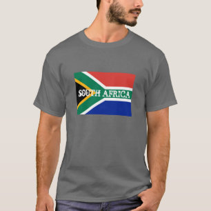 Camisetas surafricanas de la bandera