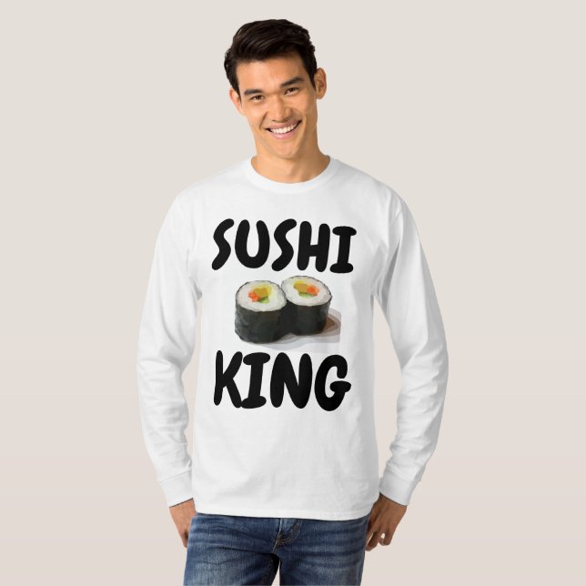 Camisetas SUSHI KING (Anverso completo)
