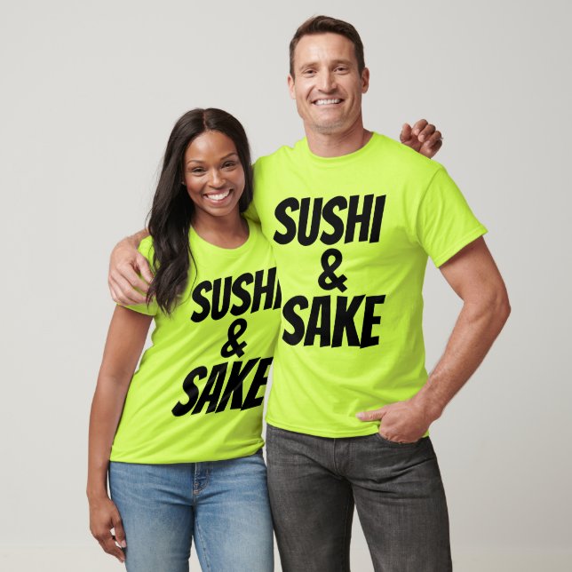 Camisetas SUSHI y SAKE (Unisexo)