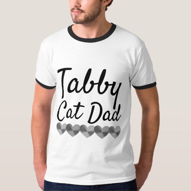 Camisetas TABBY CAT DAD (Anverso)