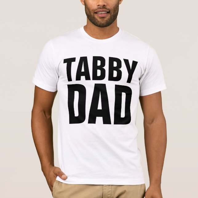 Camisetas TABBY CAT DAD (Anverso)