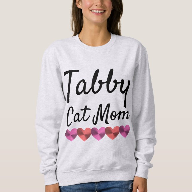 Camisetas TABBY CAT MOM (Anverso)