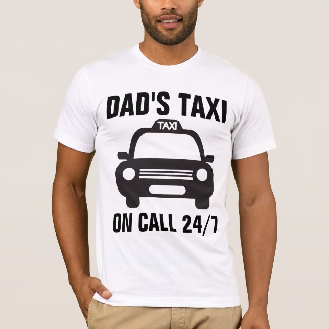 Camisetas TAXI DE DAD (Anverso)