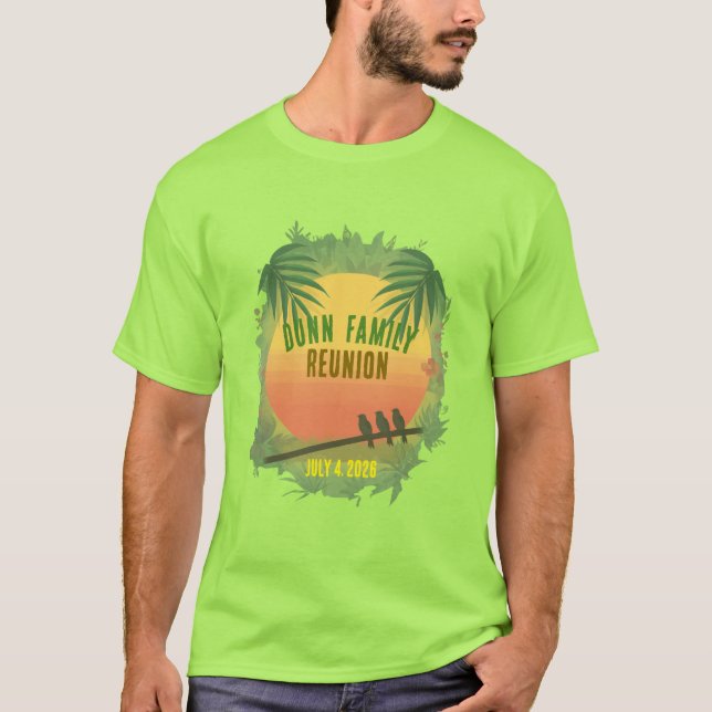 Camisetas temáticas jamaicanas (Anverso)