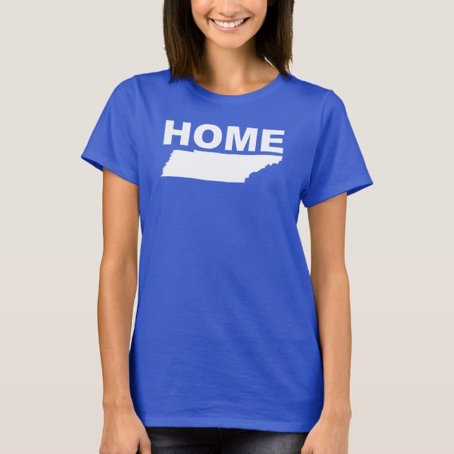 Camisetas Tennessee Hogar Lejos Del Estado (Anverso)