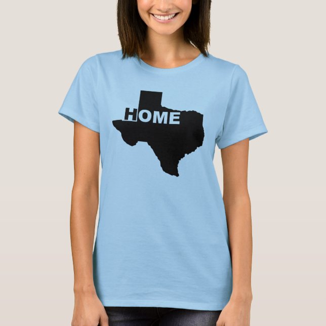 Camisetas Texas Hogar Lejos de Casa (Anverso)