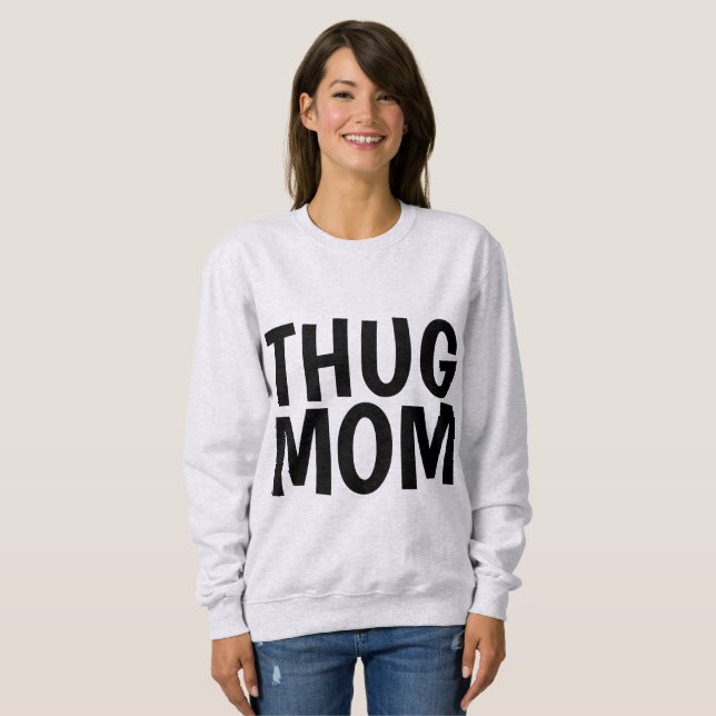 Camisetas THUG MOM (Anverso completo)
