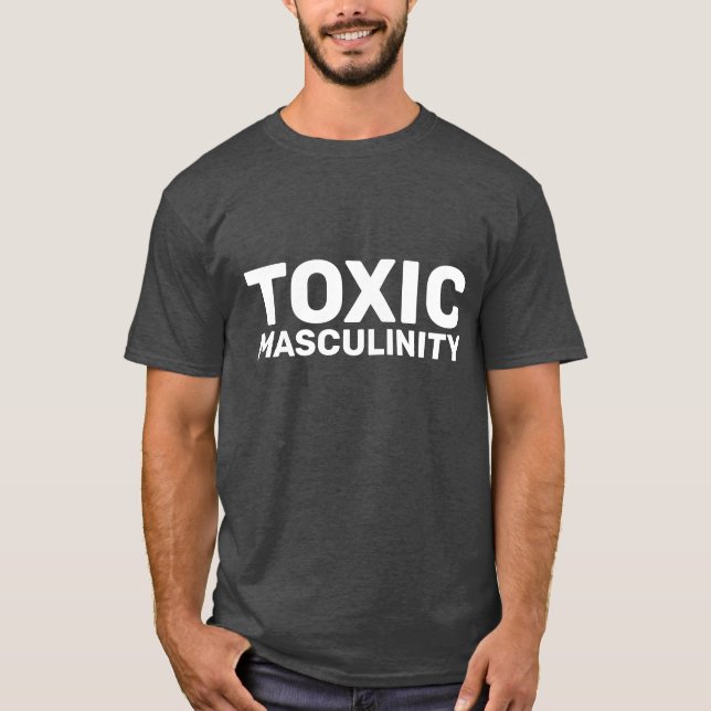 CAMISETAS TÓXICAS DE MASCULINIDAD PARA HOMBRES (Anverso)