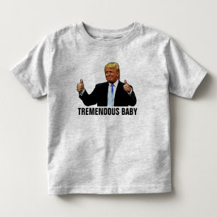 CAMISETAS TREMENDAS DE TRUMP PARA BEBÉ