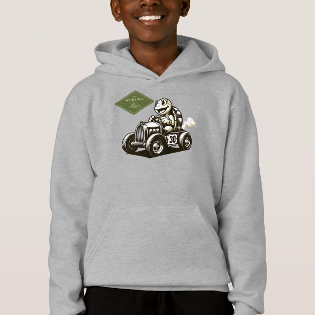 Camisetas Tri-Blend de tortuga de dibujos animados (Anverso)