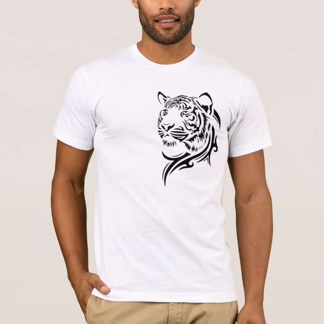 Camisetas tribales del tigre (1) (Anverso)
