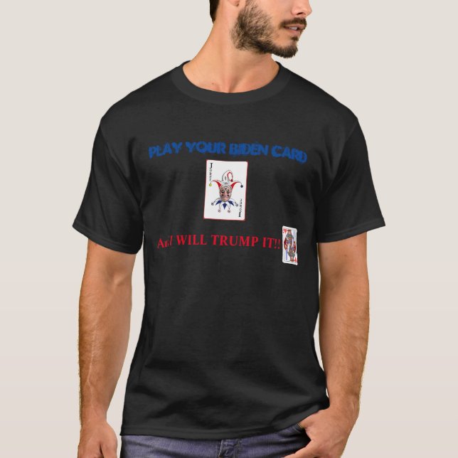 Camisetas Trump:Negro (Anverso)