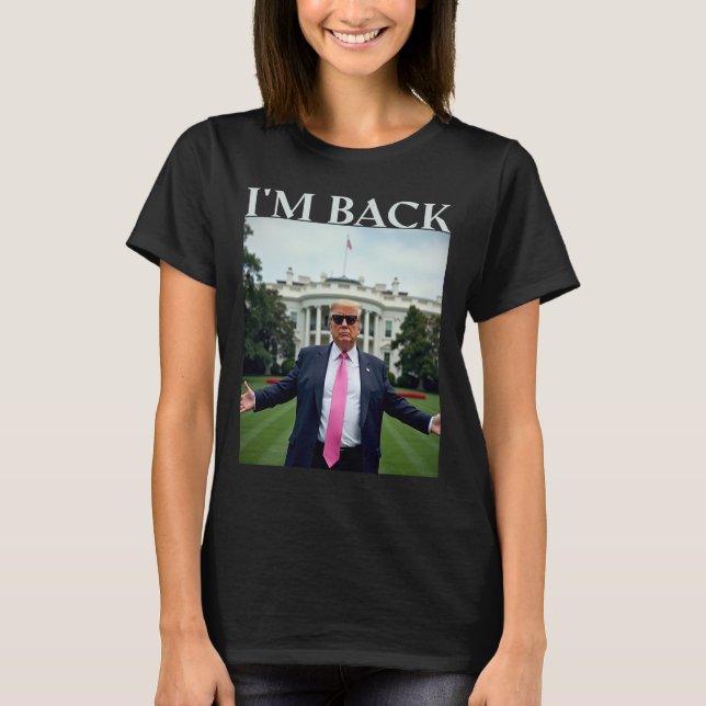 Camisetas Trump Para Hombres 2025 (Anverso)