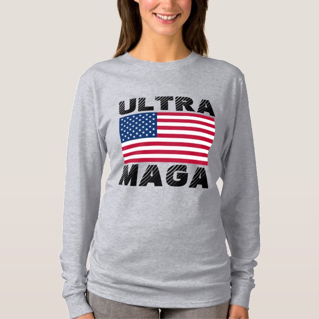 Camisetas ULTRA MAGA TRUMP (Anverso)