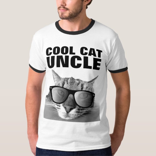 Camisetas UNCLE, GUAY CAT (Anverso)