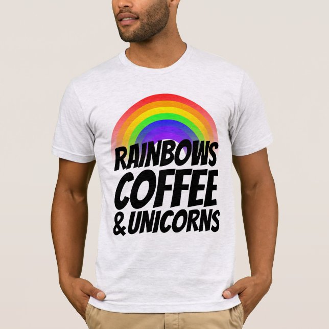 Camisetas UNICORN DE CAFÉ (Anverso)