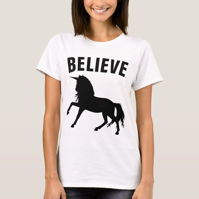 Camisetas UNICORN divertidas CREEN (Anverso)