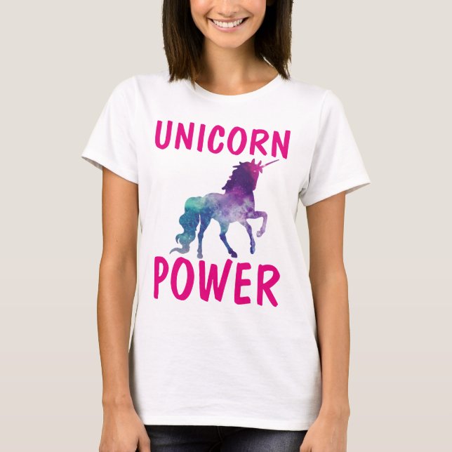 Camisetas UNICORN POWER (Anverso)