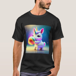 Camisetas unicornio Chicas niños arcoiris