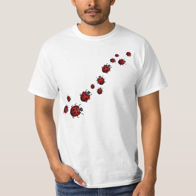 Camisetas unisex de la mariquita de las camisetas (Anverso)