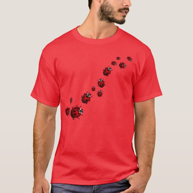 Camisetas unisex de la mariquita de las camisetas (Anverso)