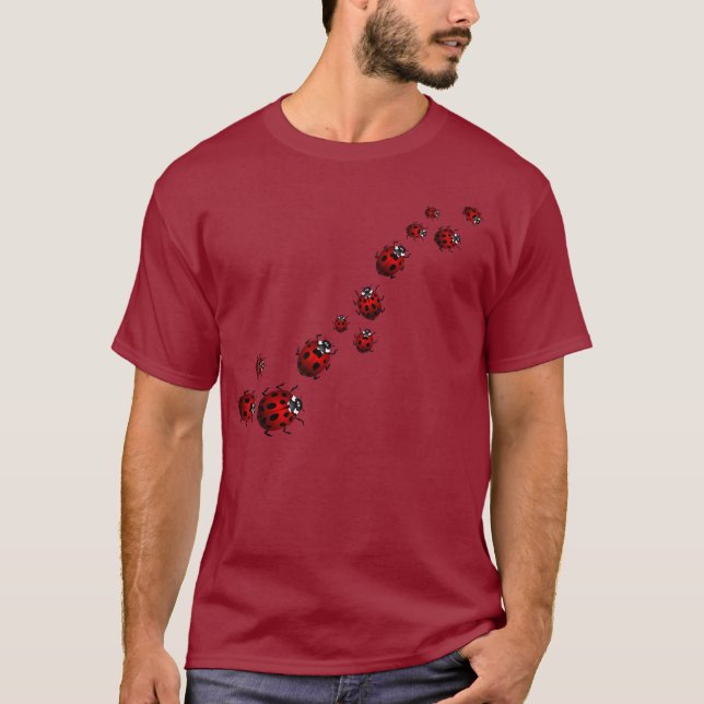 Camisetas unisex de la mariquita de las camisetas (Anverso)