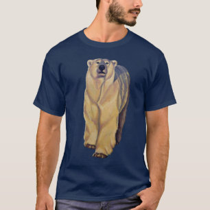 Camisetas unisex del arte del oso polar del
