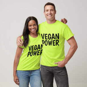 Camisetas VEGAN POWER