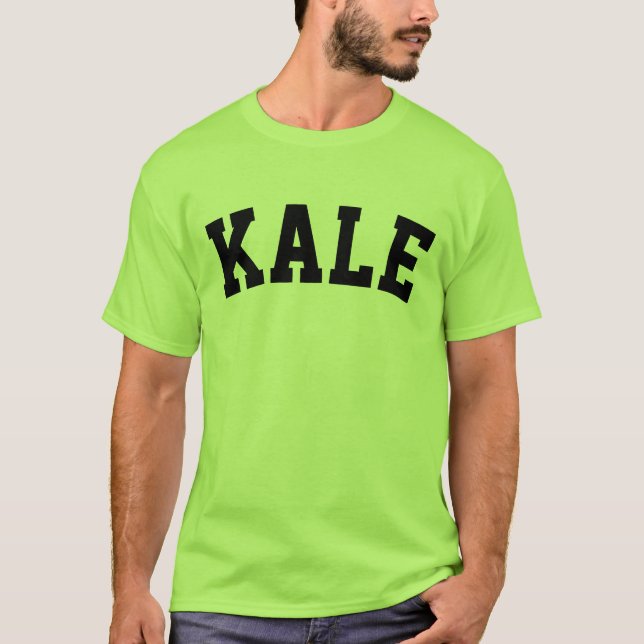 CAMISETAS VEGETARIANAS DE KALE (Anverso)
