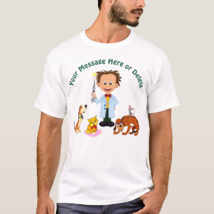 Camisetas veterinarias divertidas de