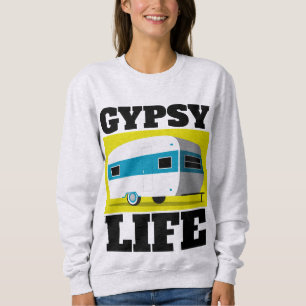 CAMISetas VIDA GITANA CAMPER TRAILER VINTAGE