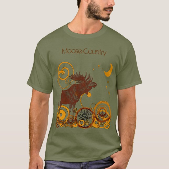 Camisetas vintage de Moose Country - (Anverso)