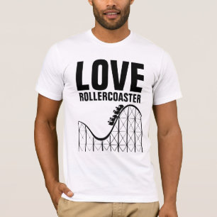 Camisetas Vintage LOVE ROLLERCOASTER