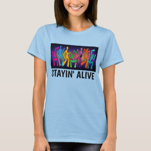 Camisetas vintage, MANTENERSE VIVO, camisetas de j