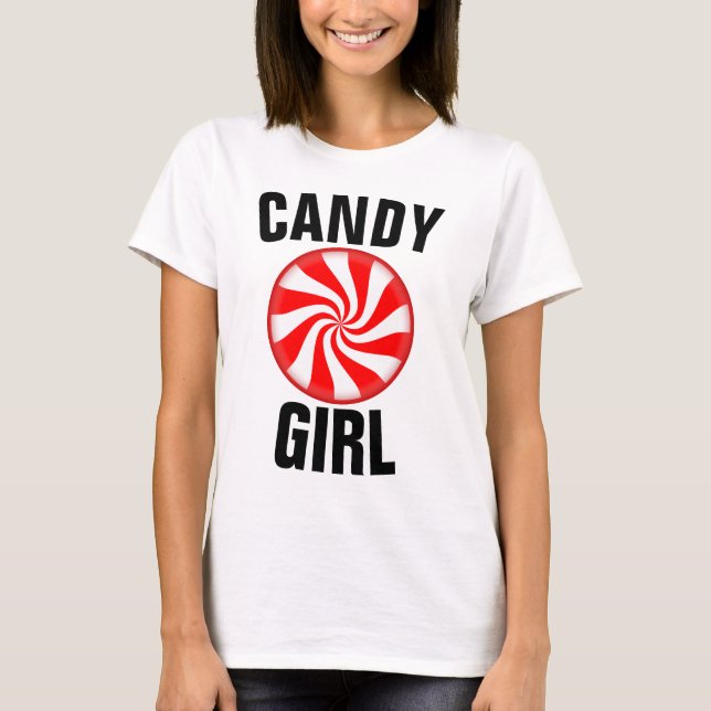 Camisetas Vintage para CHICA del CANDY (Anverso)