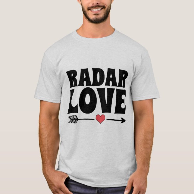 Camisetas VINTAGE RADAR LOVE (Anverso)