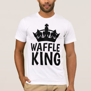 Camisetas WAFFLE KING DAD FATHER'S DAY O BIRTHDAY
